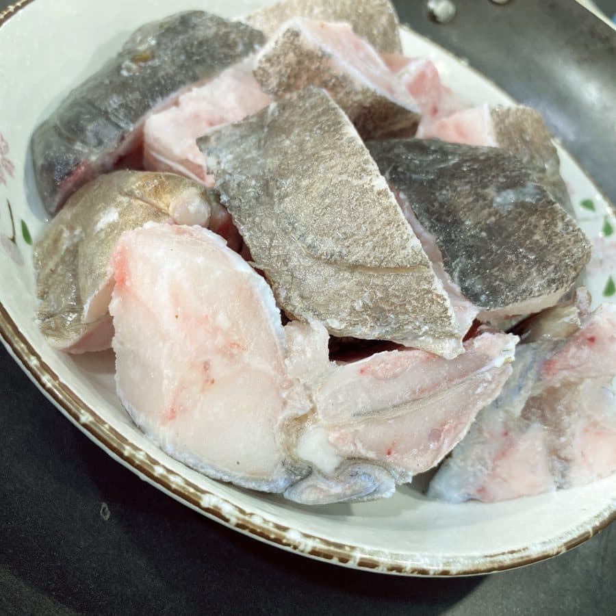 龍虎石斑頭切丁