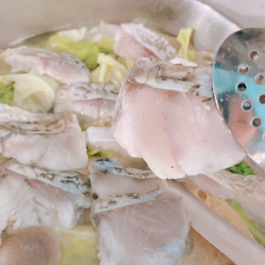 鱸魚涮涮片